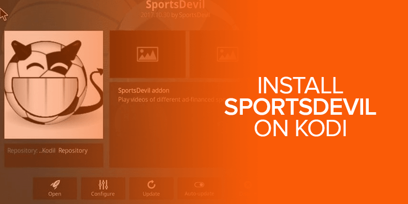 Install SportsDevil on Kodi