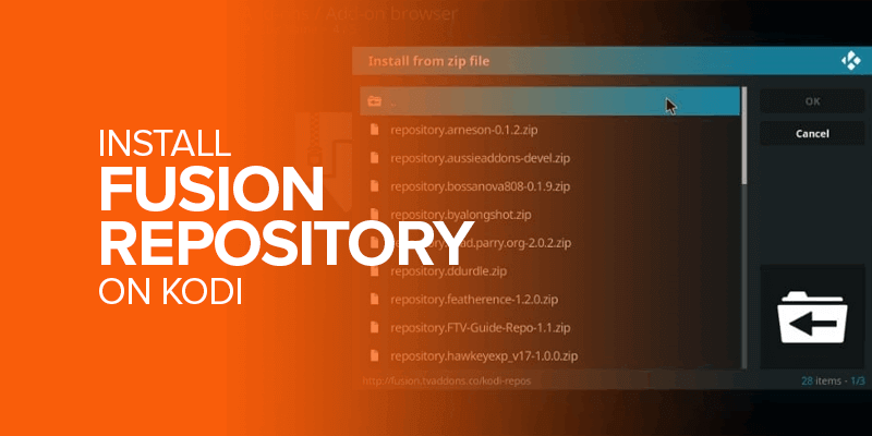 Install Fusion Repository on Kodi
