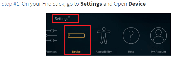 Step 1 Settings And Open Device