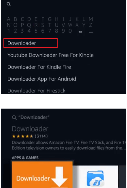 Step 5 Search For Downloader App
