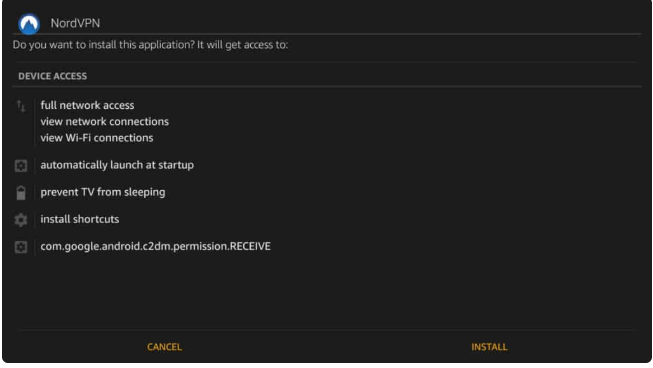 install nordvpn on firestick