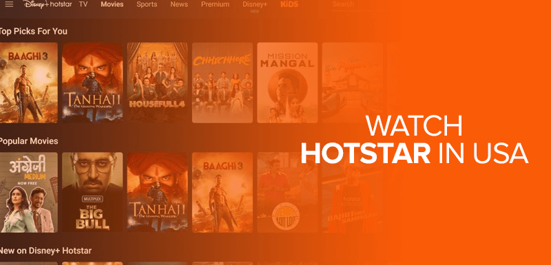 Watch Hotstar in USA