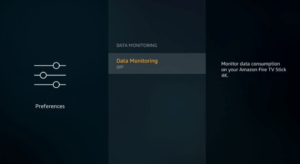 Turn off the Data Monitoring option