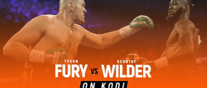Tyson Fury vs Deontay wilder on kodi