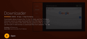 HD Streamz on Firestick downloader app Step 9