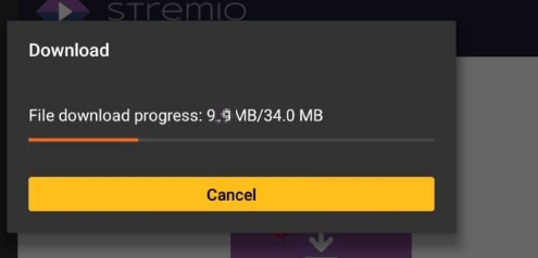 Stremio APK download step 8