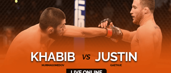 Watch Khabib Nurmagomedov vs Justin Gaethje Live Online