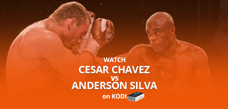 Watch Julio Cesar Chavez Jr. vs Anderson Silva on Kodi