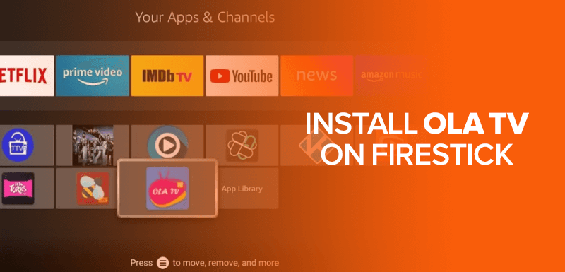 Install Ola TV on FireStick