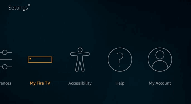 My FireTV settings