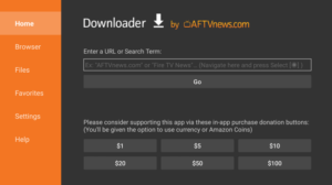 Downloader home