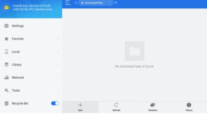 ES File Explorer New option