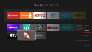 Move Bee TV on Firestick