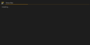 Showbox installing