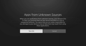 Turn On Apps from Unknown Sources