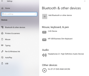 launch devices on Windows