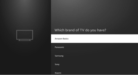 Choose your TV brand
