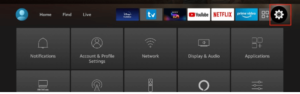 Firestick Settings icon