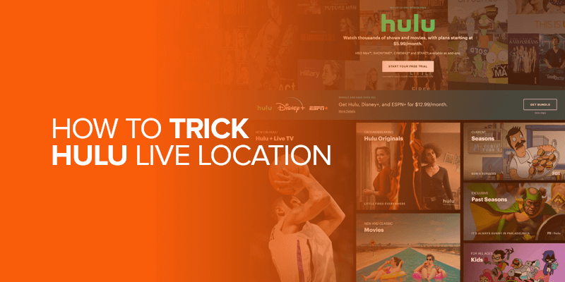 How to Trick Hulu Live location