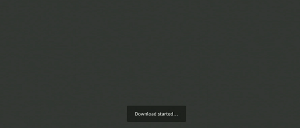 Download started