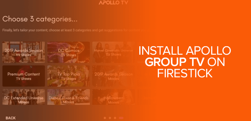 Install Apollo Group TV on Firestick
