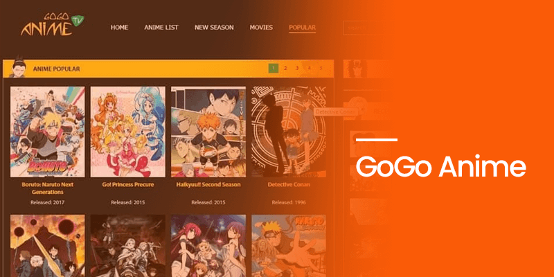 Gogoanime Website Alternatives 2023