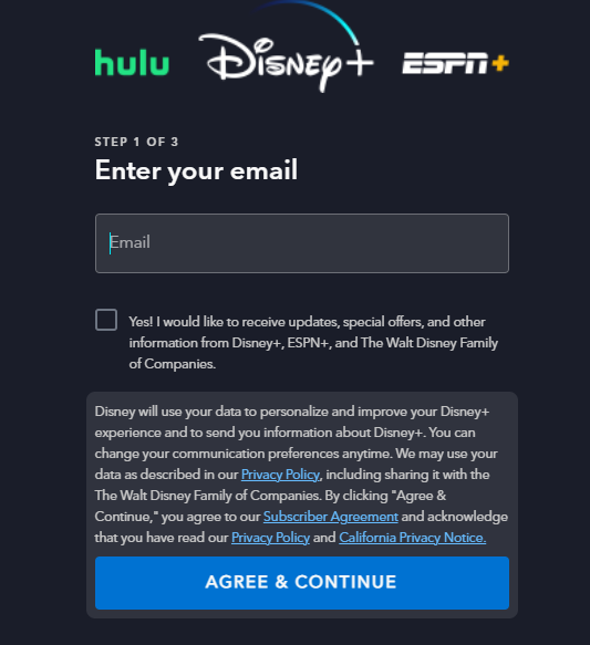 Sign up for Disney Plus with NordVPN