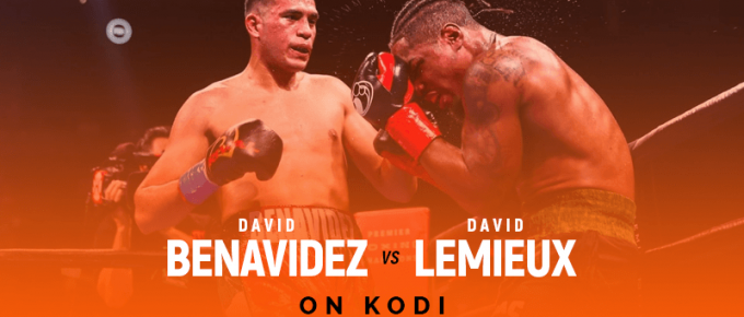 Watch David Benavidez vs David Lemieux on Kodi