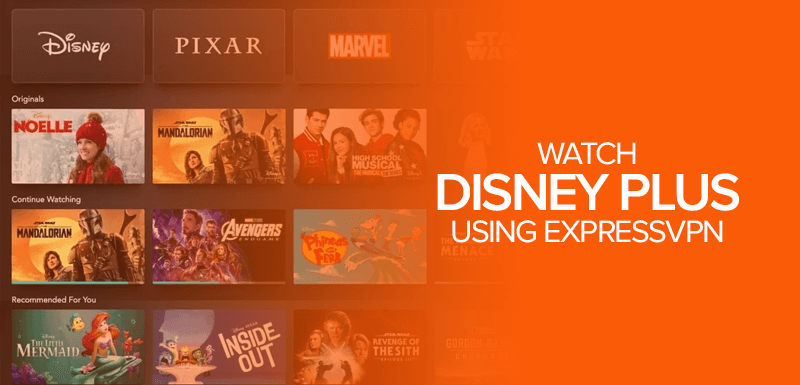 Watch Disney Plus using ExpressVPN