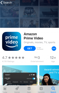 amazon prime video IOS