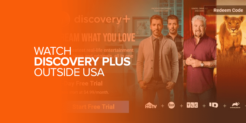 Watch Discovery Plus Outside USA