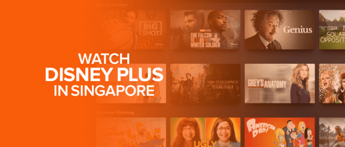 Watch Disney Plus in Singapore