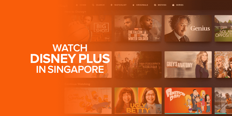 Watch Disney Plus in Singapore