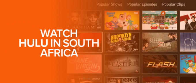 Watch Hulu in South Africa