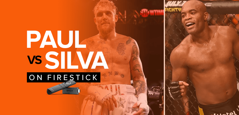 Watch Jake Paul vs Anderson Silva on Firestick