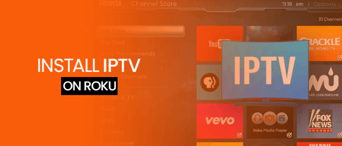 Install iPTV on Roku