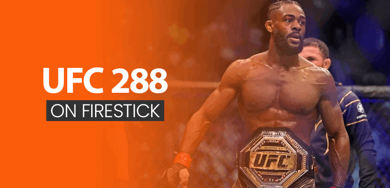 UFC 288 on Firestick