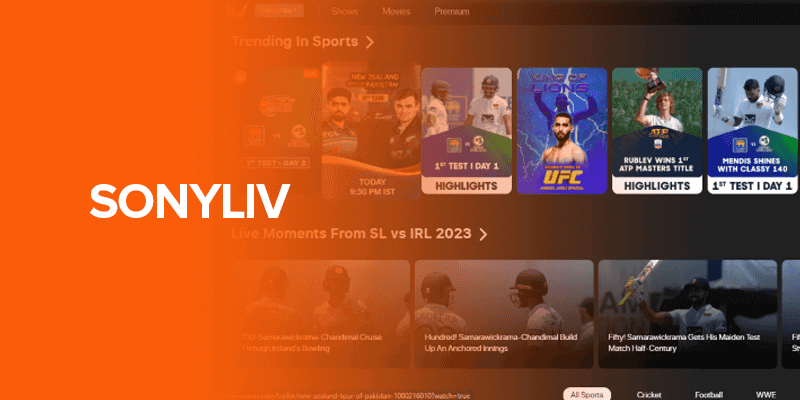 SonyLiv ~ Alternate of Stream2Watch