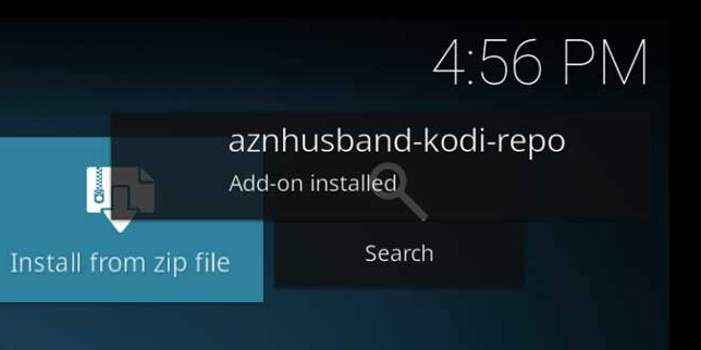 aznhusband kodi repo installed
