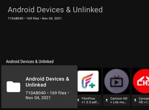 Android Devices & Unlinked Store
