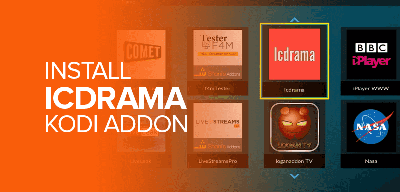 Install IcDrama Kodi Addon