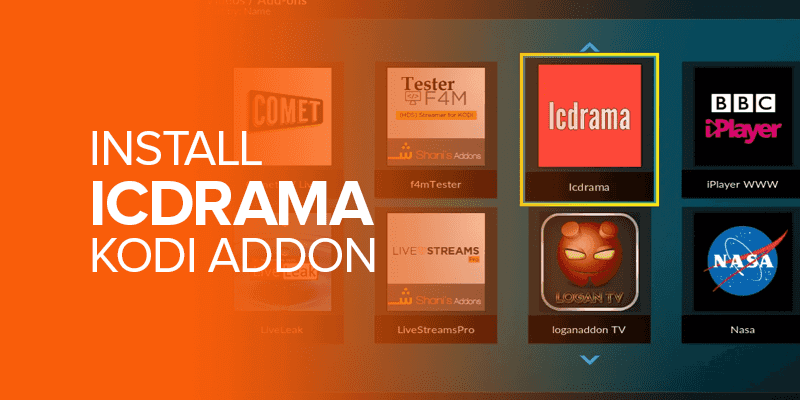 Install IcDrama Kodi Addon