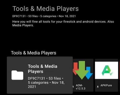 Tools & media Player