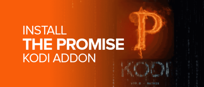 Install the Promise Kodi Addon