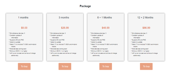 magis tv iptv pricing plan