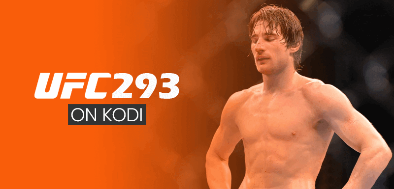 UFC 293 on Kodi
