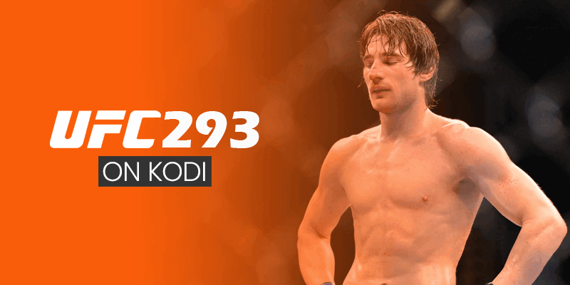 UFC 293 on Kodi
