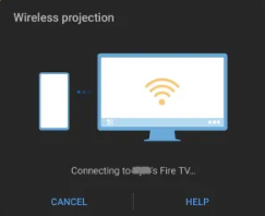 start casting fire tv from android