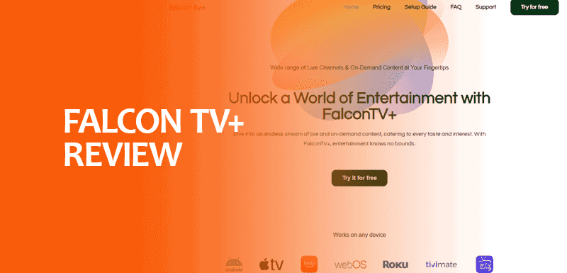Falcon TV+ Review
