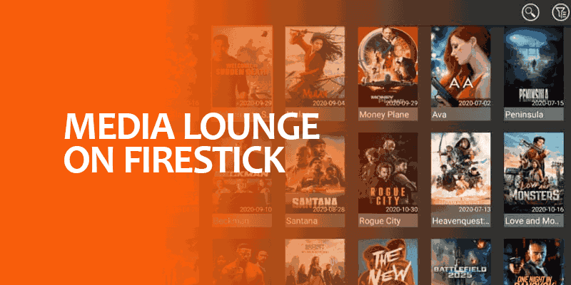 Media Lounge on Firestick